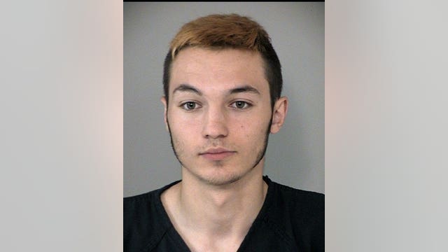 Deputies: 18-year-old spray painted racial slurs, graphic drawings on vehicles