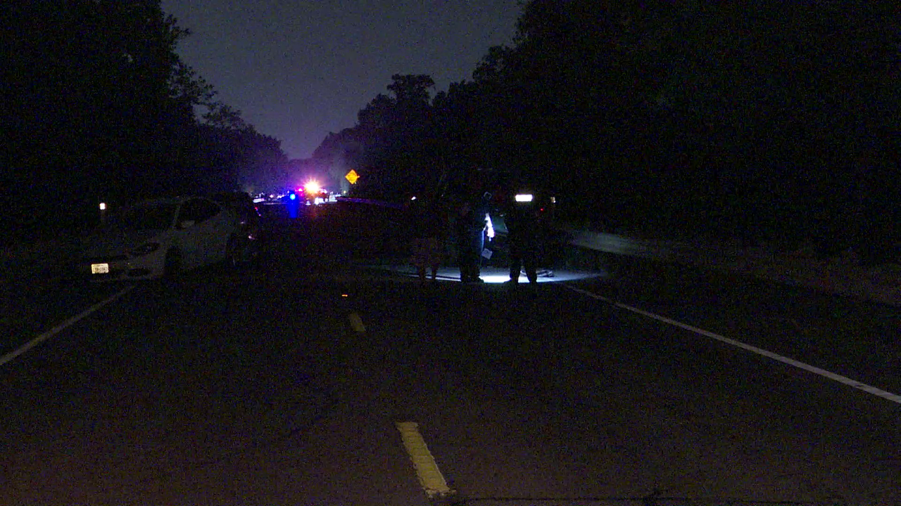 Two pedestrians hit by vehicle, two more injured in resulting crash in