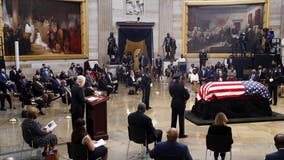 Rep. John Lewis lies in state at Capitol Rotunda, as lawmakers memorialize civil rights icon