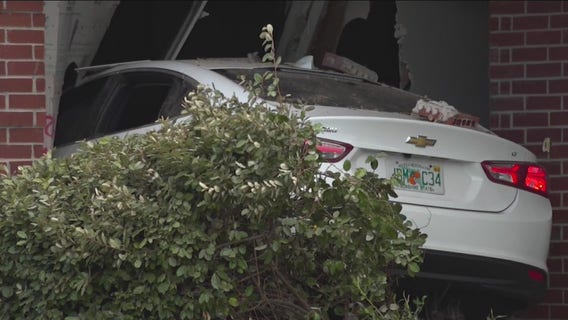 Man behind bars after vehicle crashes into Katy home