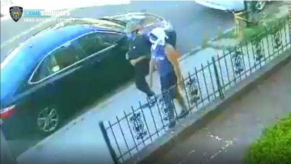 2 men try to burn an elderly woman alive in Brooklyn