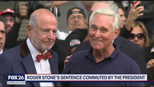 President Trump commuted the jail sentence of Roger Stone- What's Your Point?