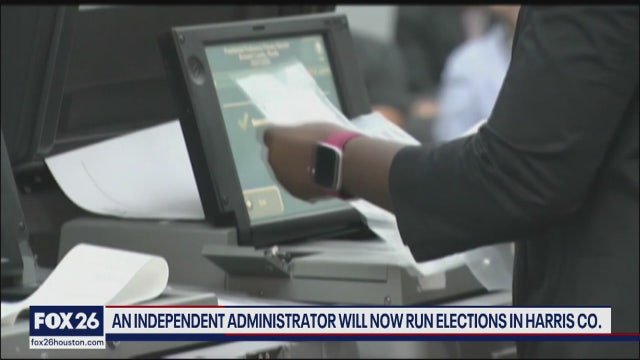 An appointed independent administrator will run Harris Co. elections - What's Your Point?