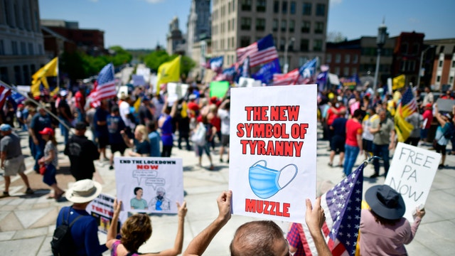 Some anti-maskers are wearing facial coverings made of mesh that offer no protection from COVID-19