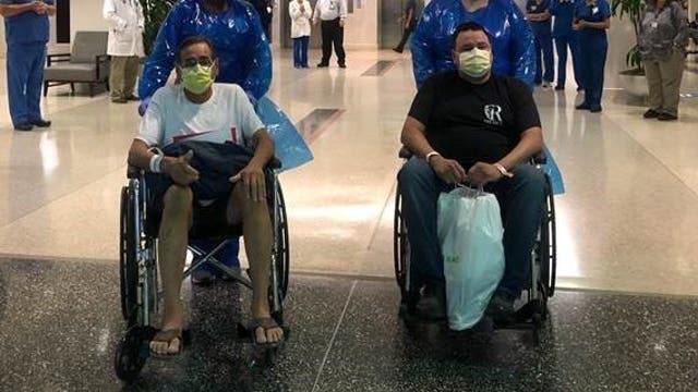 North Texas father and son survive COVID-19 together