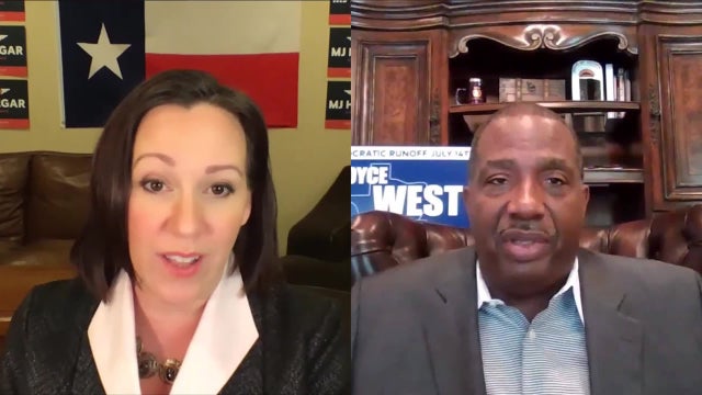 Hegar and West battling for shot at Republican Cornyn in U.S. Senate runoff