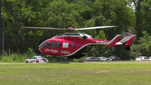 Young child hit by vehicle in northwest Harris County