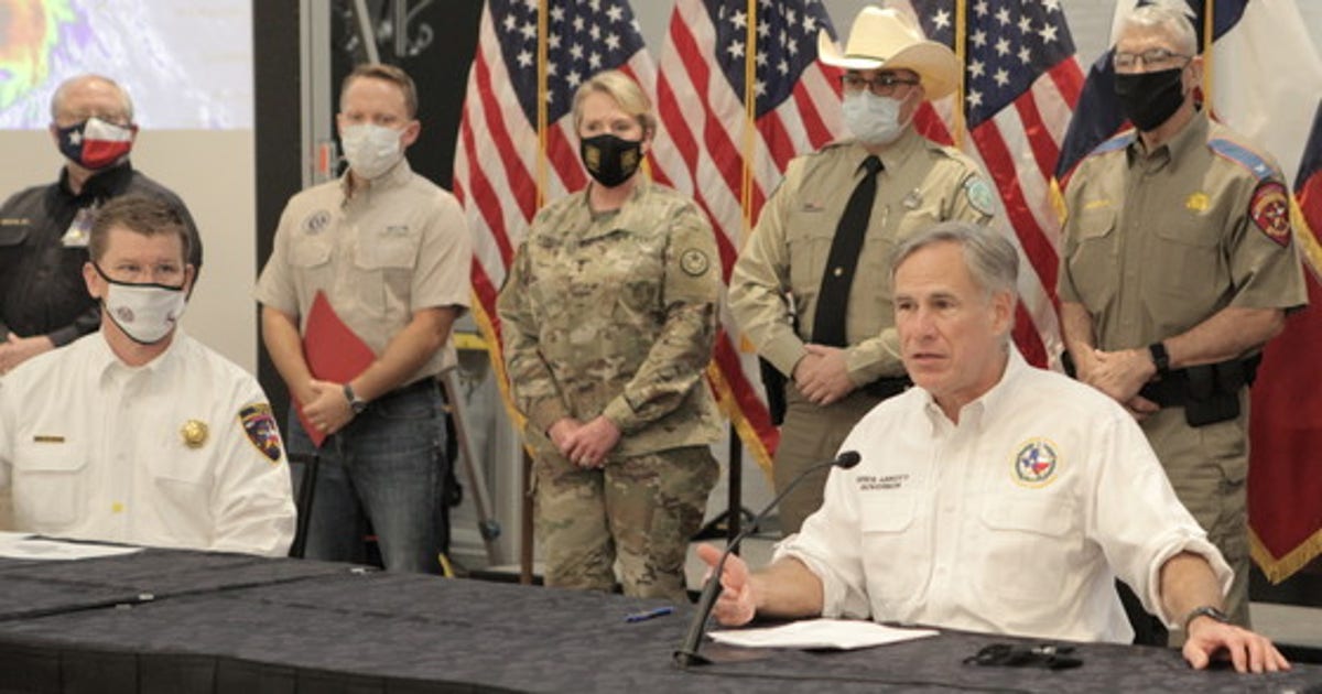 Texas Gov. Greg Abbott issues state disaster declaration ahead of TS ...