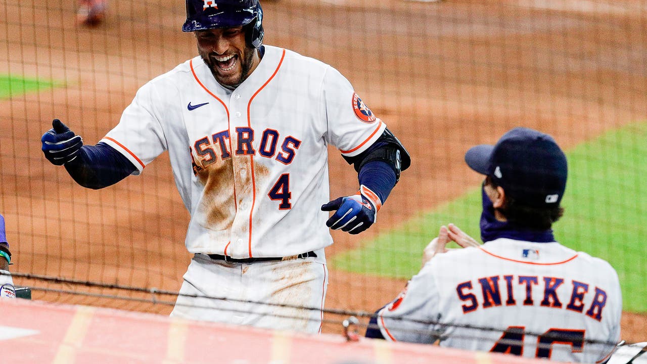 WATCH: Minute Maid Park goes crazy for Springer's Game 7 home run