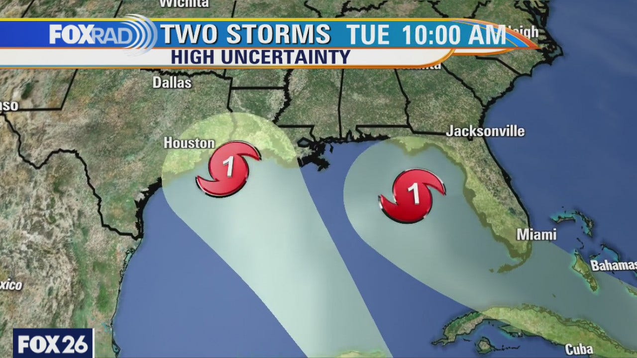 TS Laura, TD 14 pose potential hurricane threat to U.S. Gulf Coast