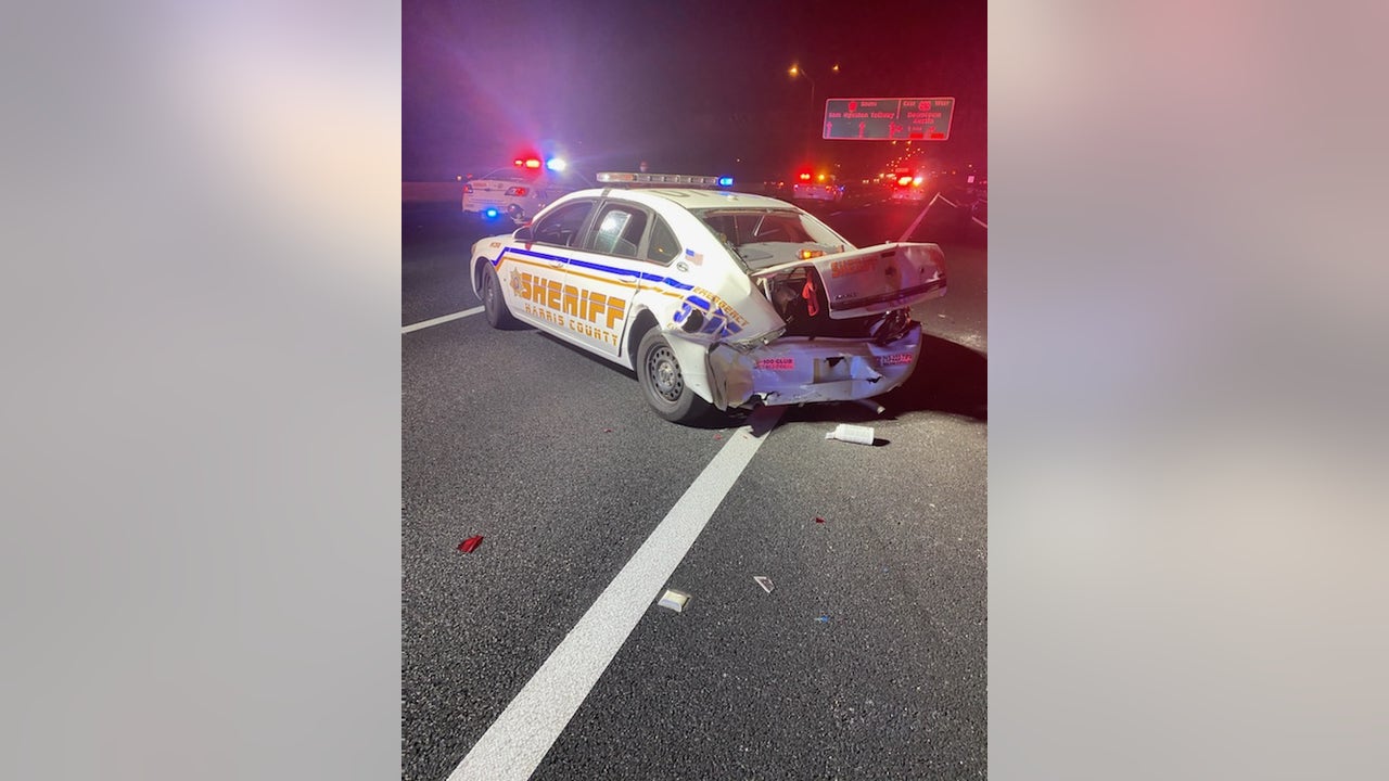 Harris County Sheriff’s Office vehicle involved in overnight crash ...