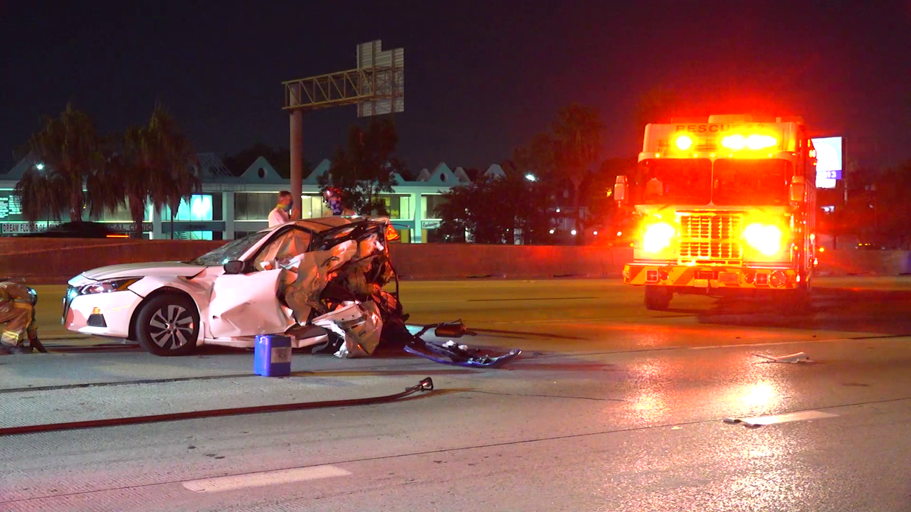 Driver killed, three others injured in overnight crash in Houston