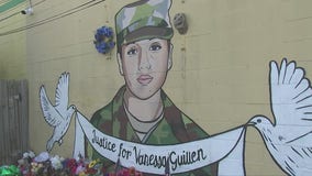 Artists create 20 murals around Houston area to honor Spc. Vanessa Guillen