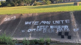 Deer Park police search for suspects behind racist graffiti