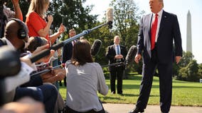 President Donald Trump visits Arizona and Iowa amid second day of Democratic National Convention