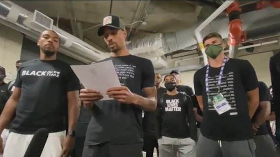 Professional sports players boycott games following Jacob Blake shooting