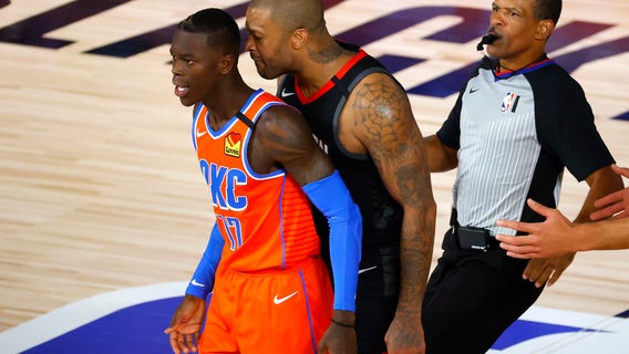 Tucker, Schroder ejected from Rockets-Thunder playoff game
