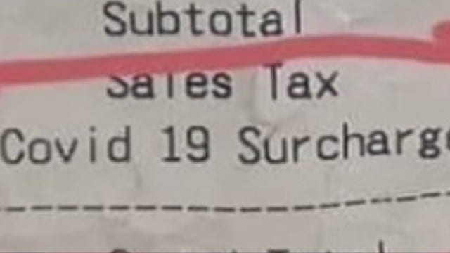 More businesses announce COVID-19 surcharges