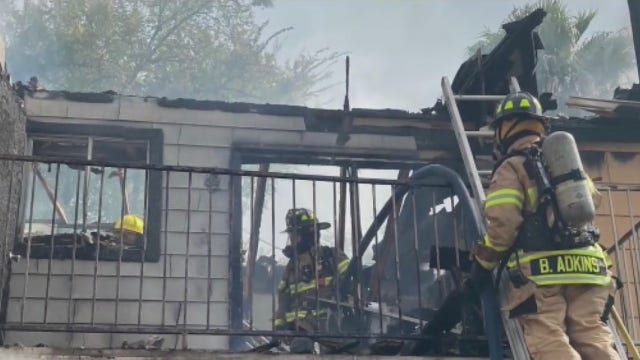 Families still homeless after Houston apartments burned