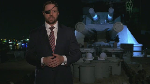 U.S. Rep. Dan Crenshaw makes virtual appearance at RNC