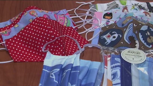 Houston Korean American community donates children's face masks