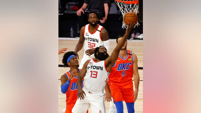 Schroder, Paul help OKC over Houston 119-107 in OT