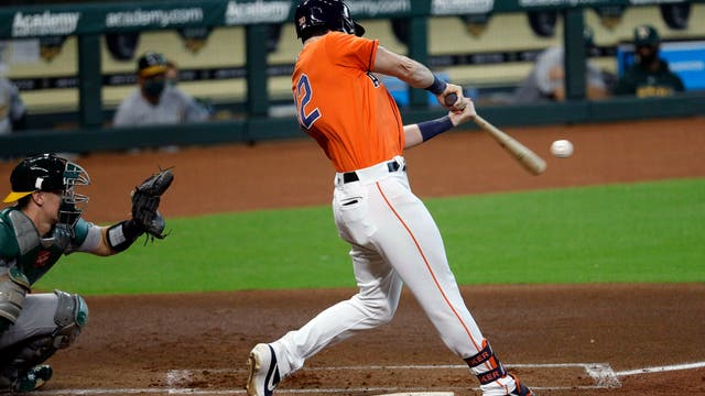 McCullers solid, Astros beat A's 4-2 in 1st game of DH