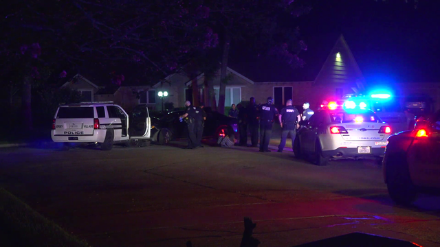 Four people detained following pursuit in Northwest Harris County