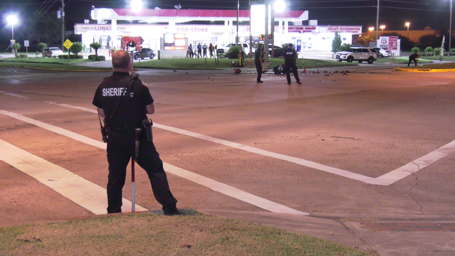 Motorcyclist dies in crash with car in southwest Harris County