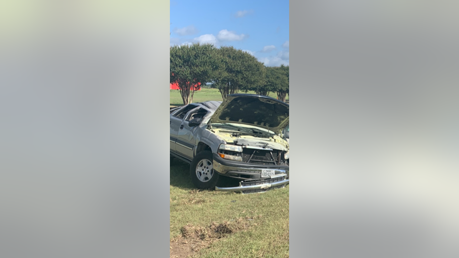 FAYETTE CSO CRASHED VEHICLE