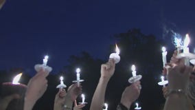 Vigil held for 20-year-old Harris County woman who was shot while sleeping