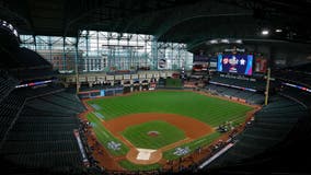 World Series at Arlington, first time at one site since 1944