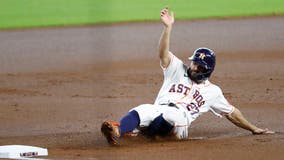 Diaz, Brantley 3 RBIs each, Astros beat Lynn, Rangers 8-4