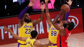 Davis, Lakers run past Rockets for 3-1 West semifinals lead