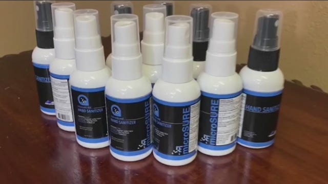Long-lasting sanitizer developed in Houston with nano technology to kill germs on contact