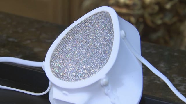 Houston jeweler makes $30,000 face mask