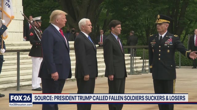 President Trump's opinion of American troops - What's Your Point