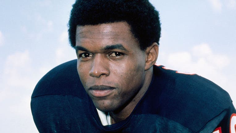 Gale Sayers in Football Uniform