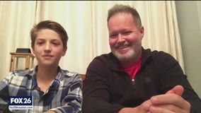 Father and son spring into action to help return wallet containing over $700