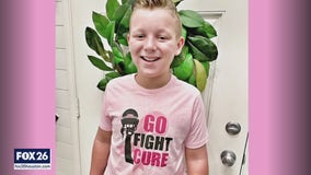 10-year-old Houston boy doing his part to raise awareness for cancer research