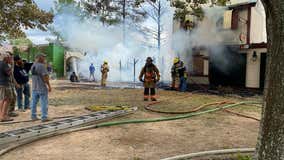 Fire burns structures at Texas Renaissance Festival