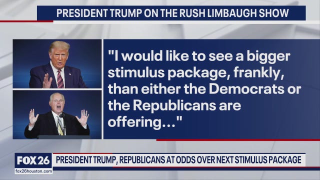 Multiple stimulus deals on the table but no solutions - What's Your Point?