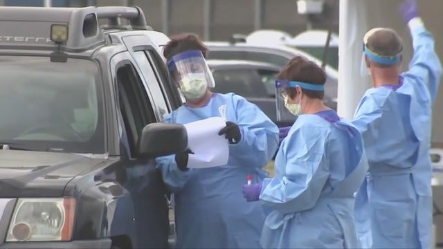 COVID-19 positivity rate is down in Houston, Harris County