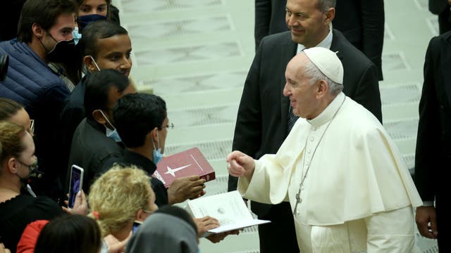 The Latest: Virus case in Vatican hotel where pope lives