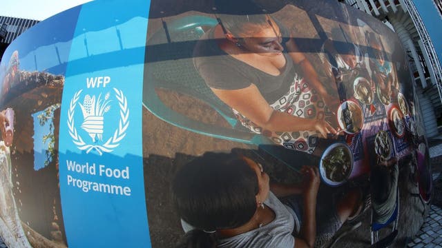Nobel Peace Prize awarded to the World Food Program