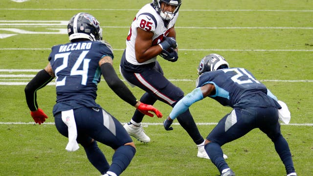 Texans fall in tight OT game against Titans