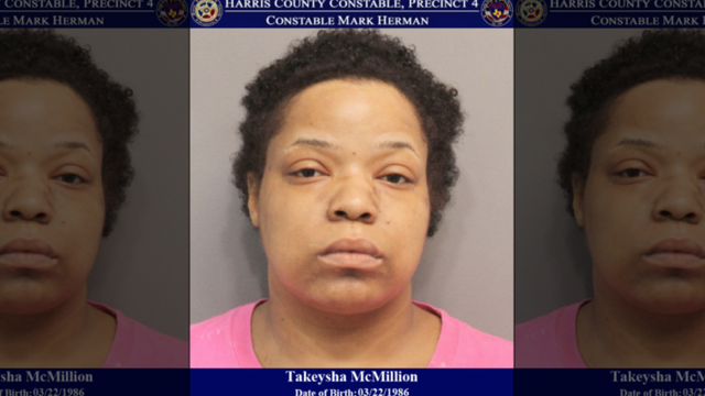 Woman arrested for assault after striking child with hanger in Houston