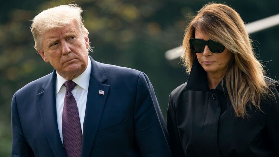 President And Mrs. Trump Return To The White House