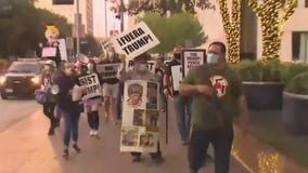 Houstonians protest as country awaits presidential election results