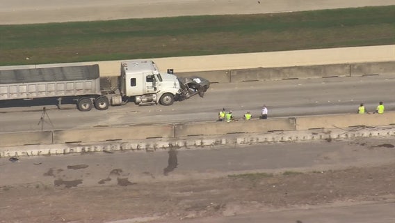 Man struck and killed on Southwest Freeway after stopping to save dog